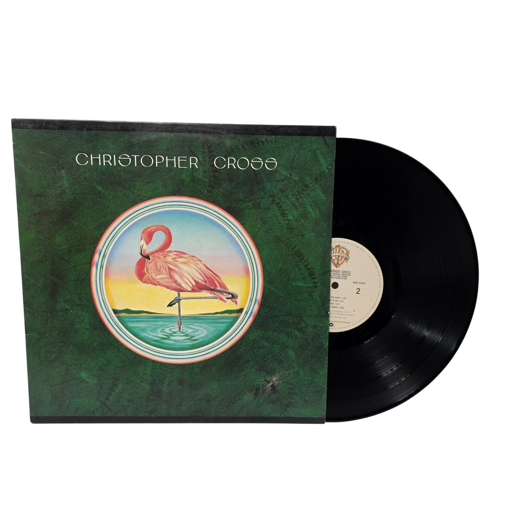Christopher Cross Self Titled Vinyl LP Sailing Ride Like The Wind BSK 3383 1979*